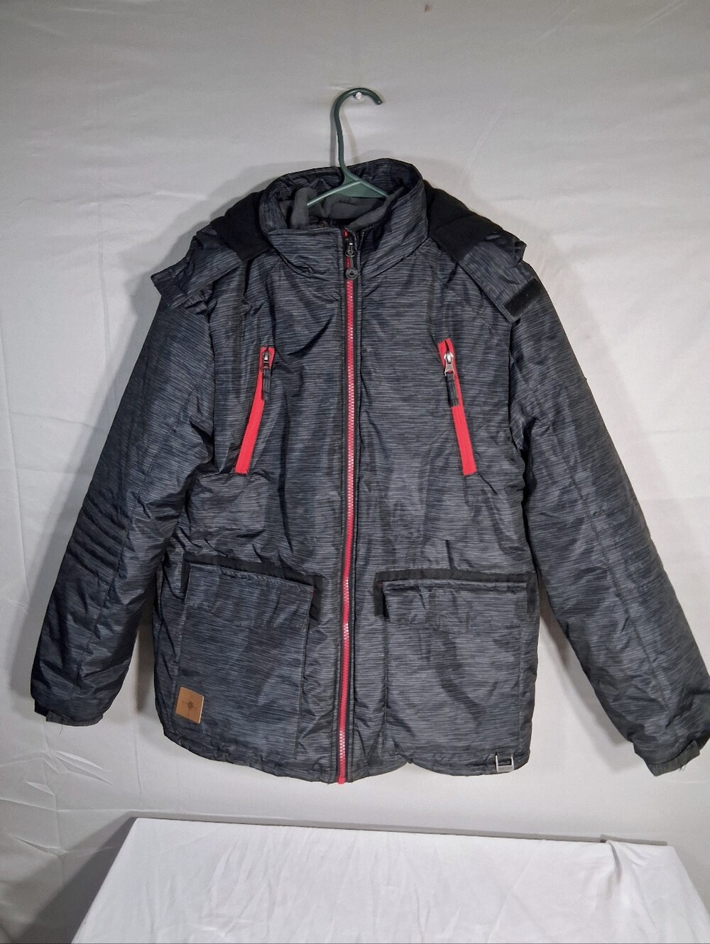 Boys IExtreme Size 18 Heavy Zippered Double Layer Extra Warm Winter Coat